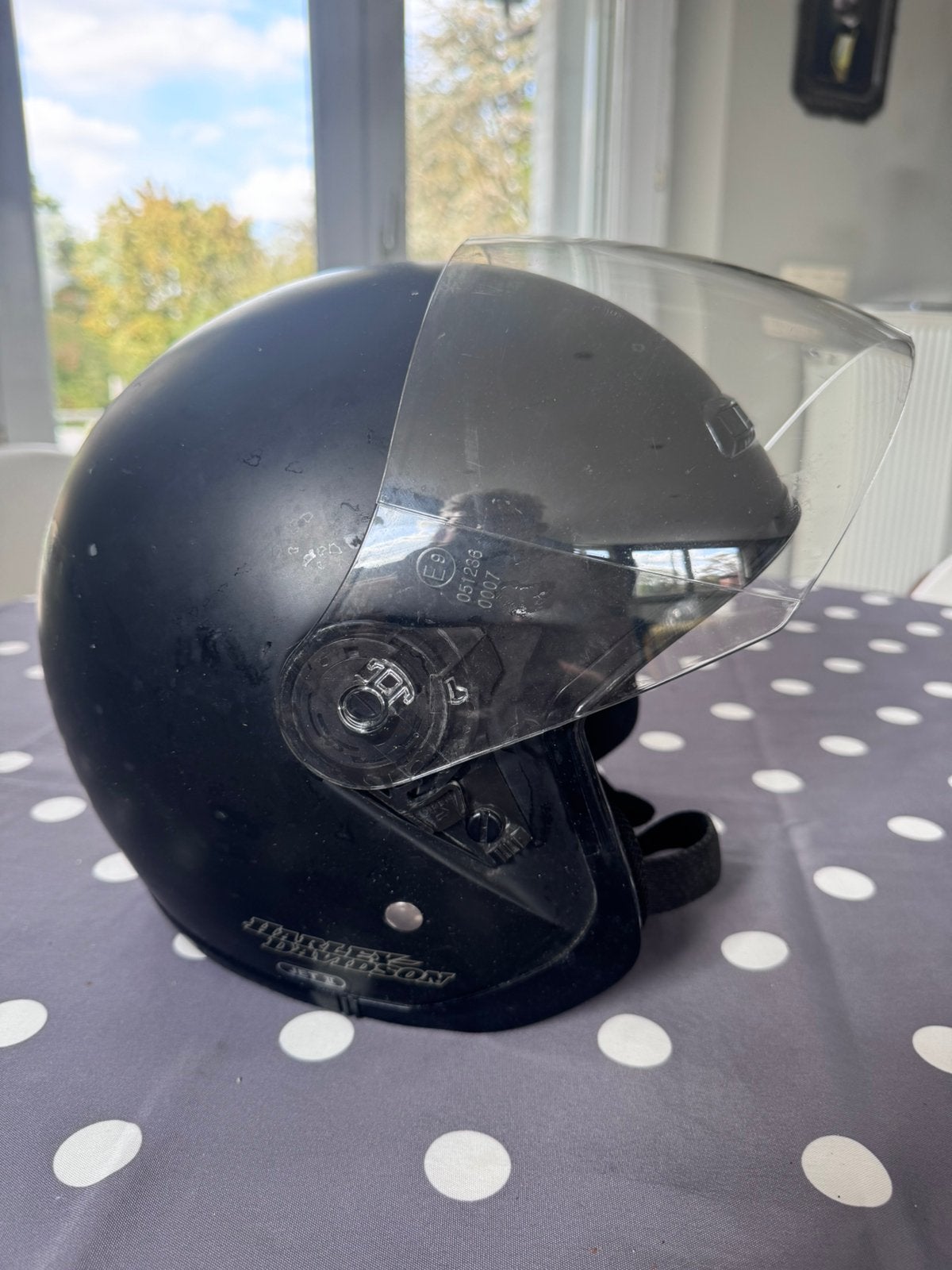 Casque Jet Harley Davidson, Enlèvement, Utilisé, Large
