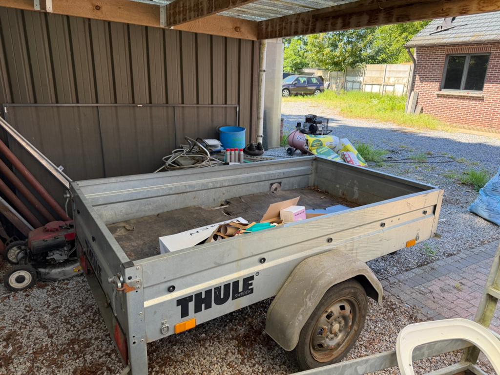 Aanhangwagen te koop, Ophalen, Zo goed als nieuw