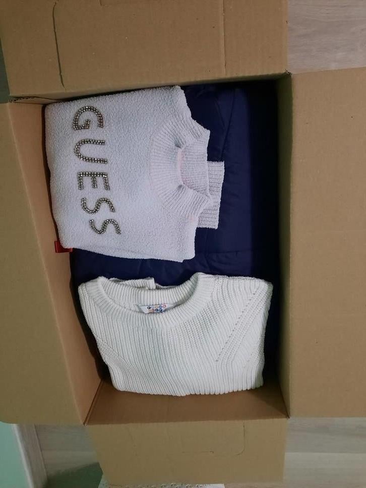 Pakket meisjes kleding maat 10/12 jaar 50 st +Gratis schoene, Ophalen, Zo goed als nieuw, Maat 140