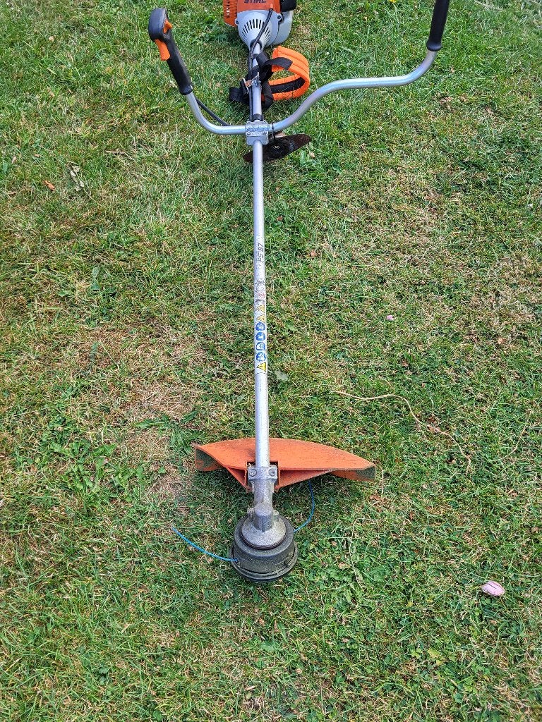 Bosmaaier Stihl FS87, Ophalen