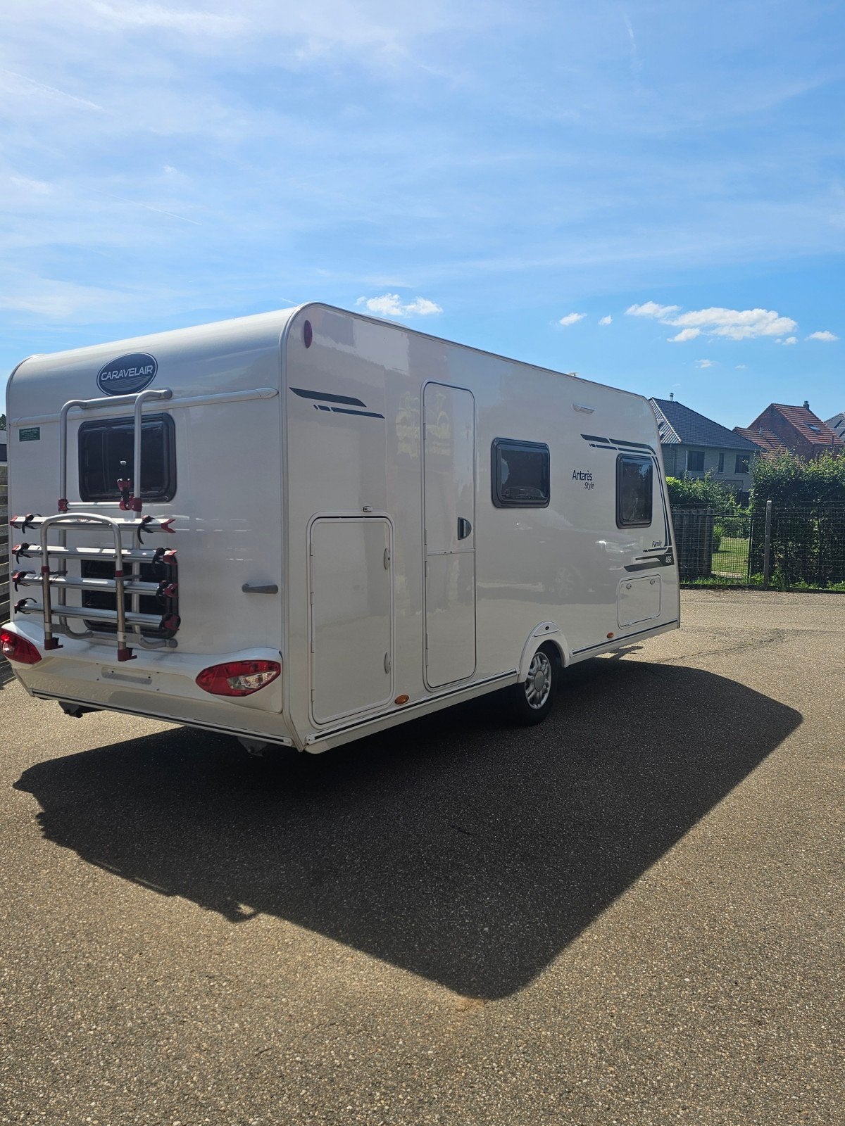 🔥Caravelair Antares Style 486🔥 stapelbed airco fietsdrager, Stapelbed, Rondzit, Bedrijf, Koelkast