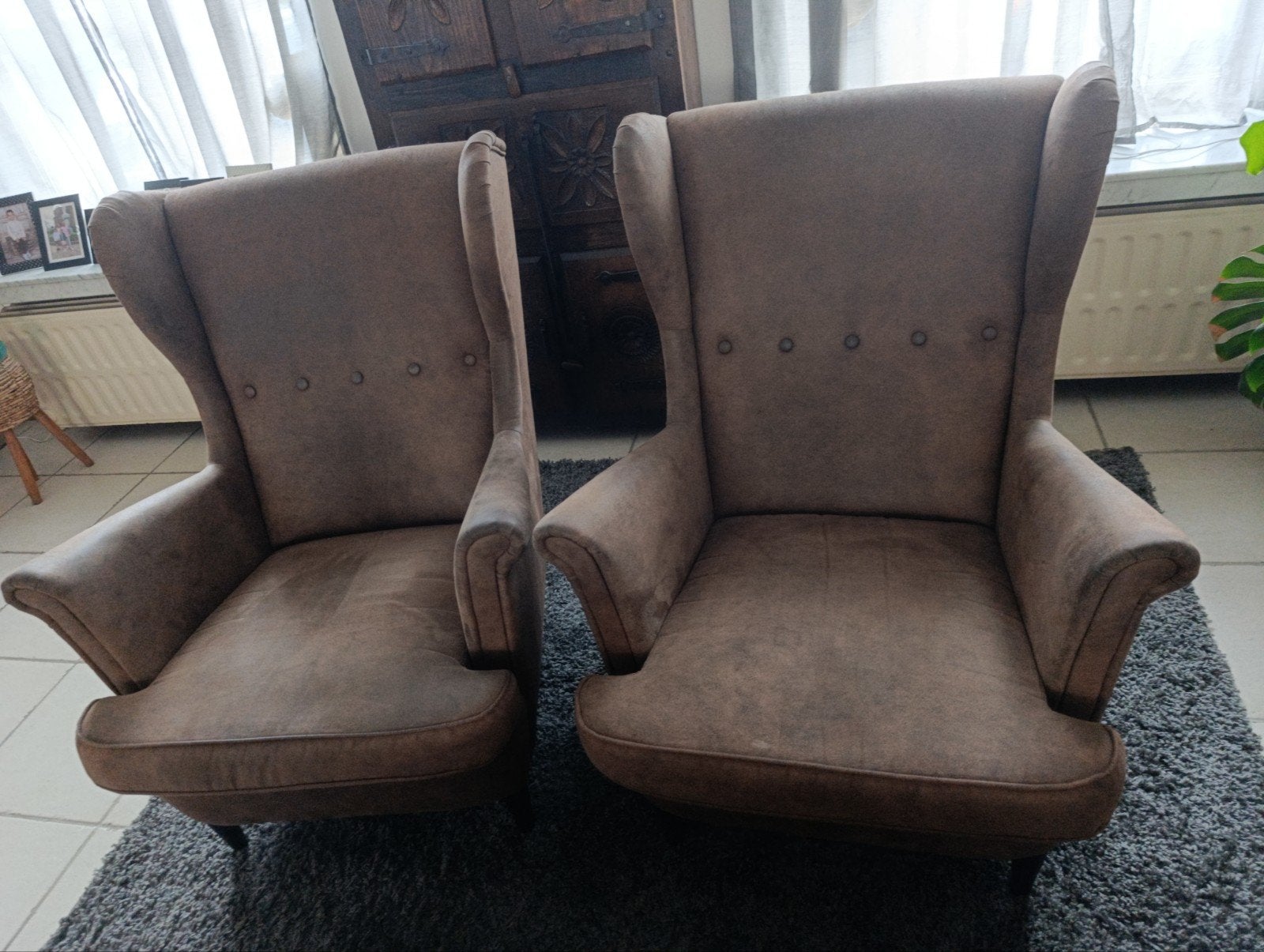 2 fauteuils ikea, Enlèvement