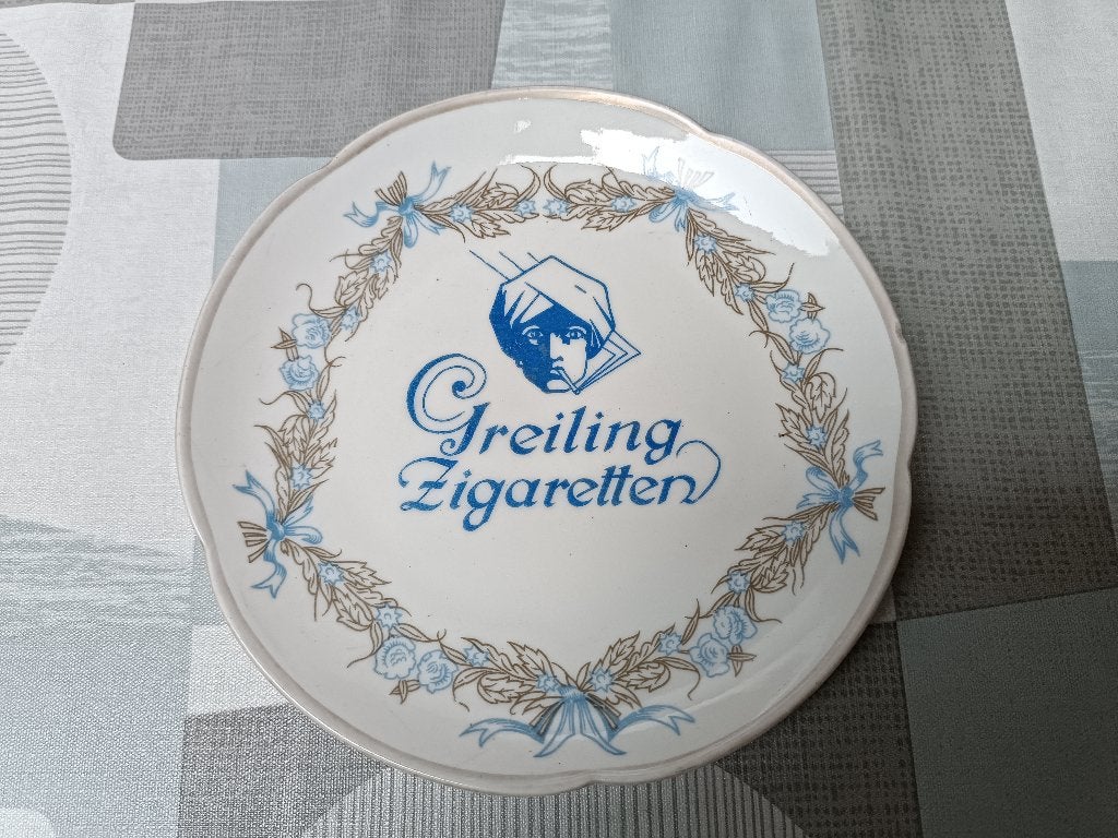 Asbak Cendrier Greiling Zigaretten Sigaretten Vintage Retro, Verzamelen, Ophalen of Verzenden, Gebruikt, Asbak