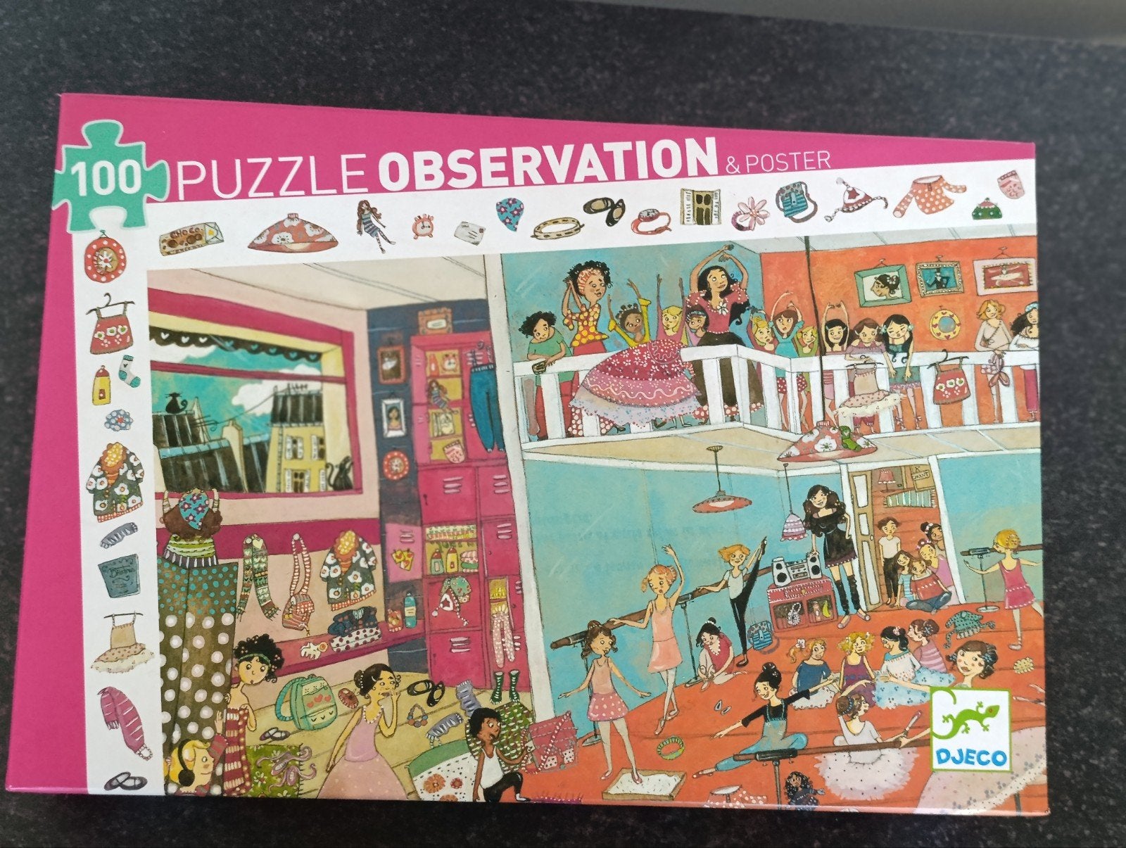 Djeco Observation Puzzel, Ophalen, Meer dan 50 stukjes, Zo goed als nieuw