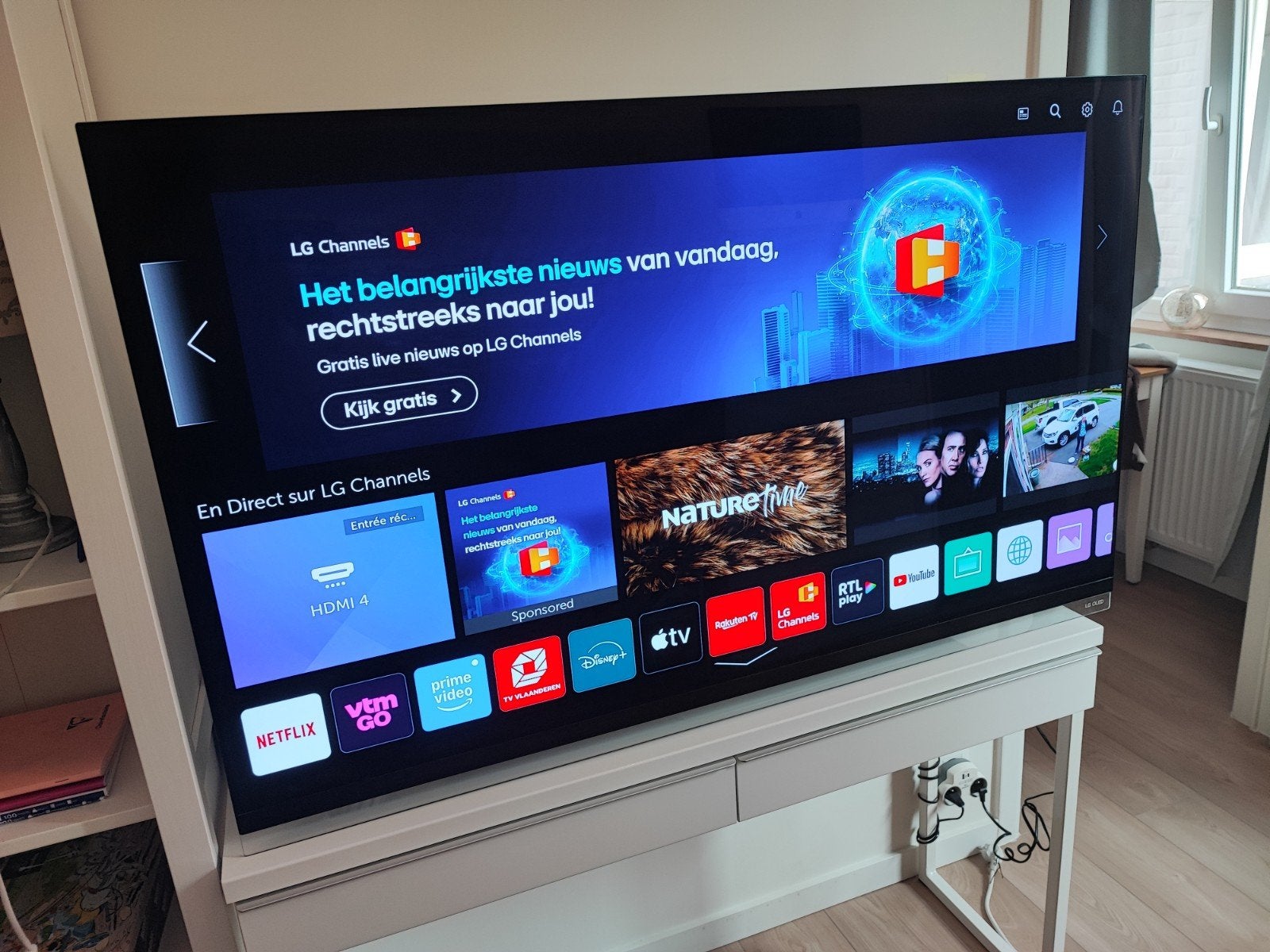 OLED LG 4K CINÉMA UHD HDR 55 POUCES 139 CM WIFI, Enlèvement, OLED, LG