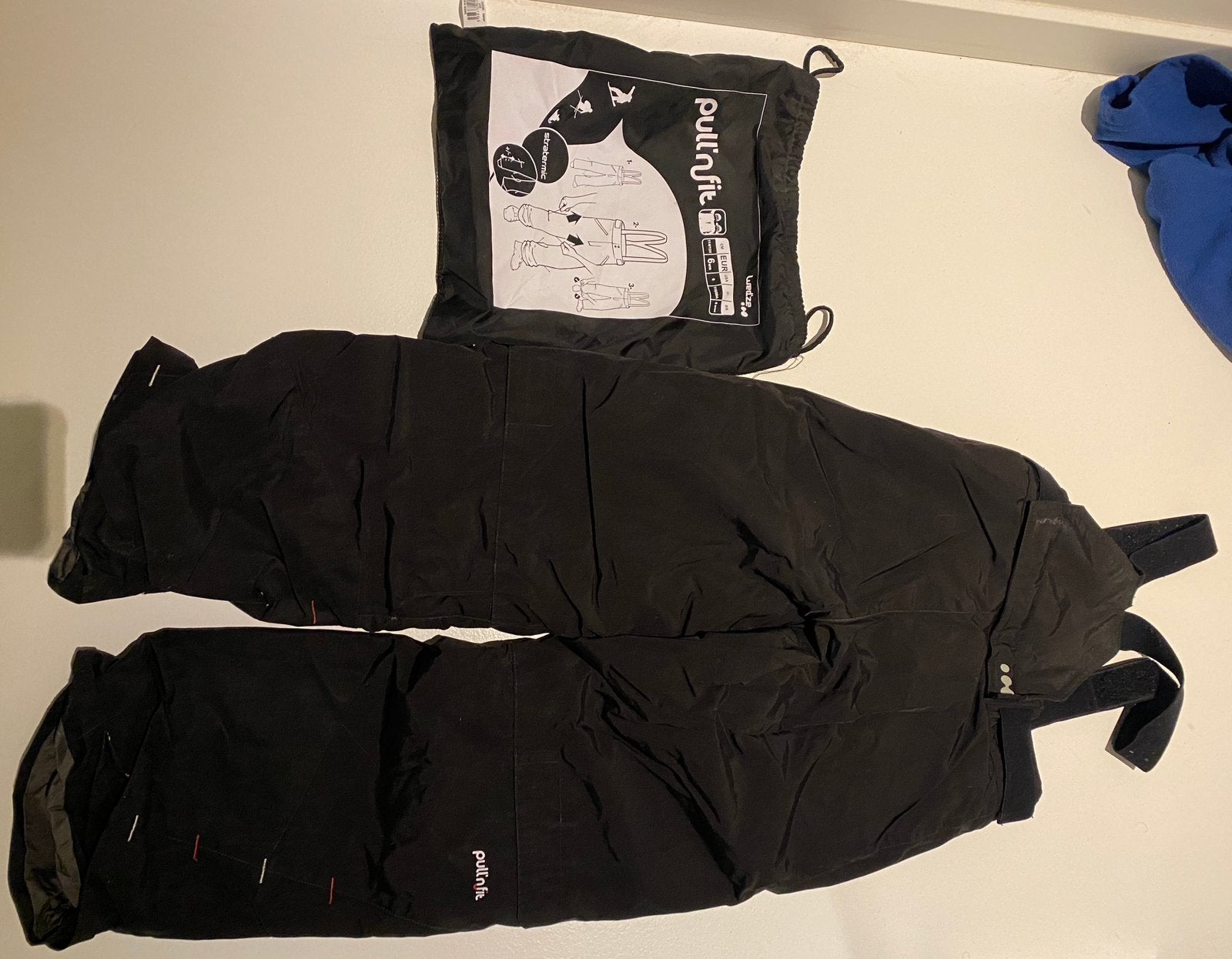 Skibroek kinderen 6j (pull’nfit aanpasbaar van 114-124cm), Sport en Fitness, Ophalen, Zo goed als nieuw