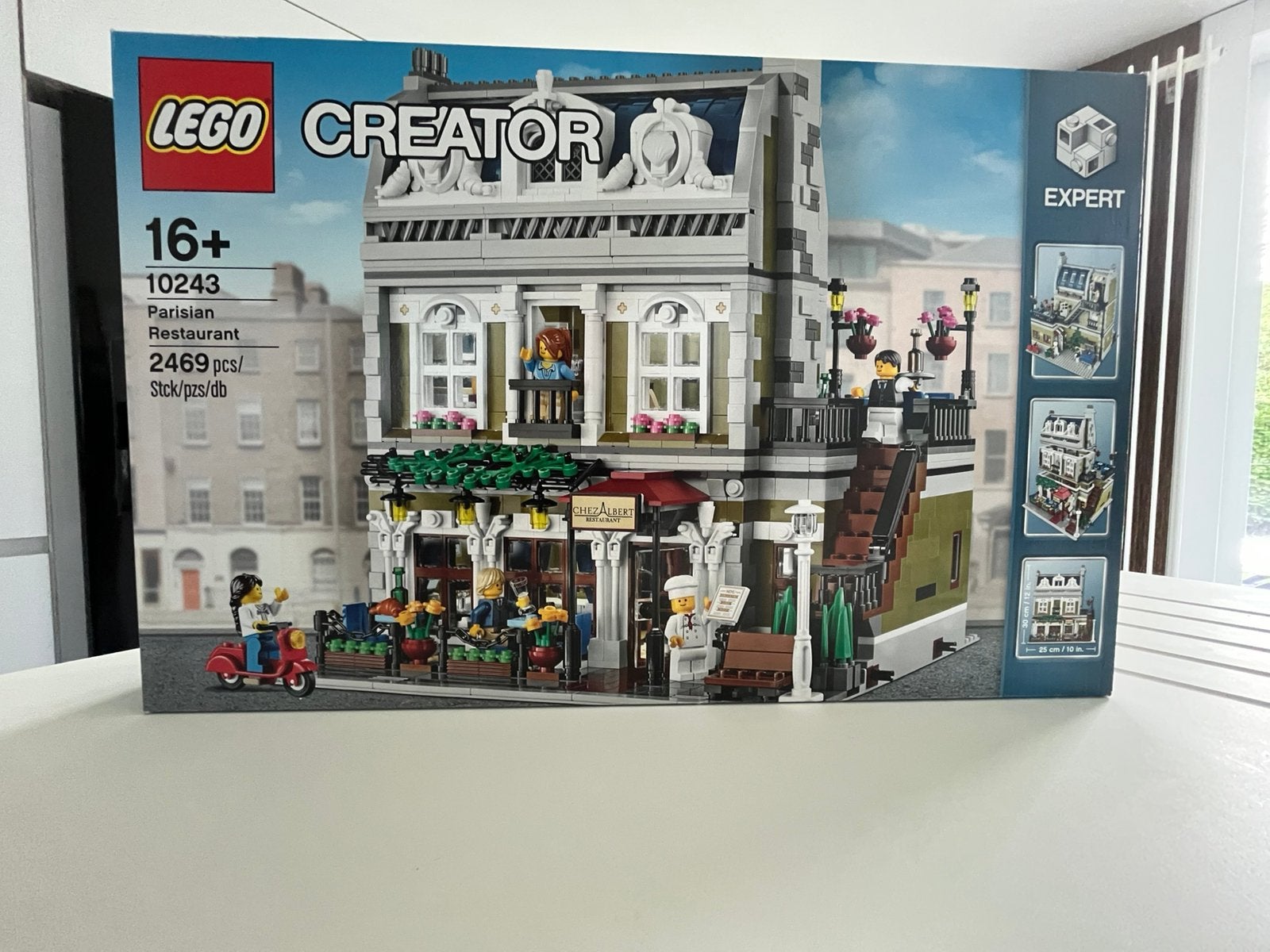 10243 Lego Creator Parisian Restaurant, Kinderen en Baby's, Ophalen, Lego, Inclusief accessoires, Zo goed als nieuw