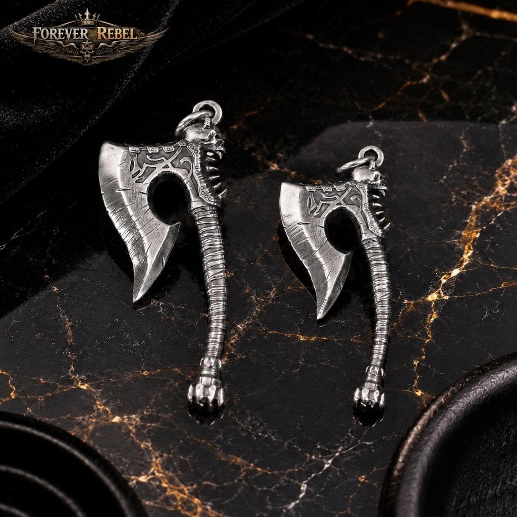 Gorehowl Hellscream WoW - 925 Zilver, Overige voorstellingen, Verzenden, Nieuw, Zilver