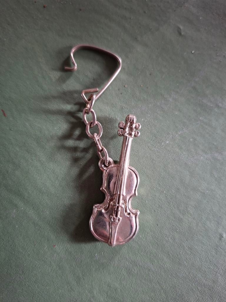 Porte clé vintage violon, Collections, Enlèvement ou Envoi
