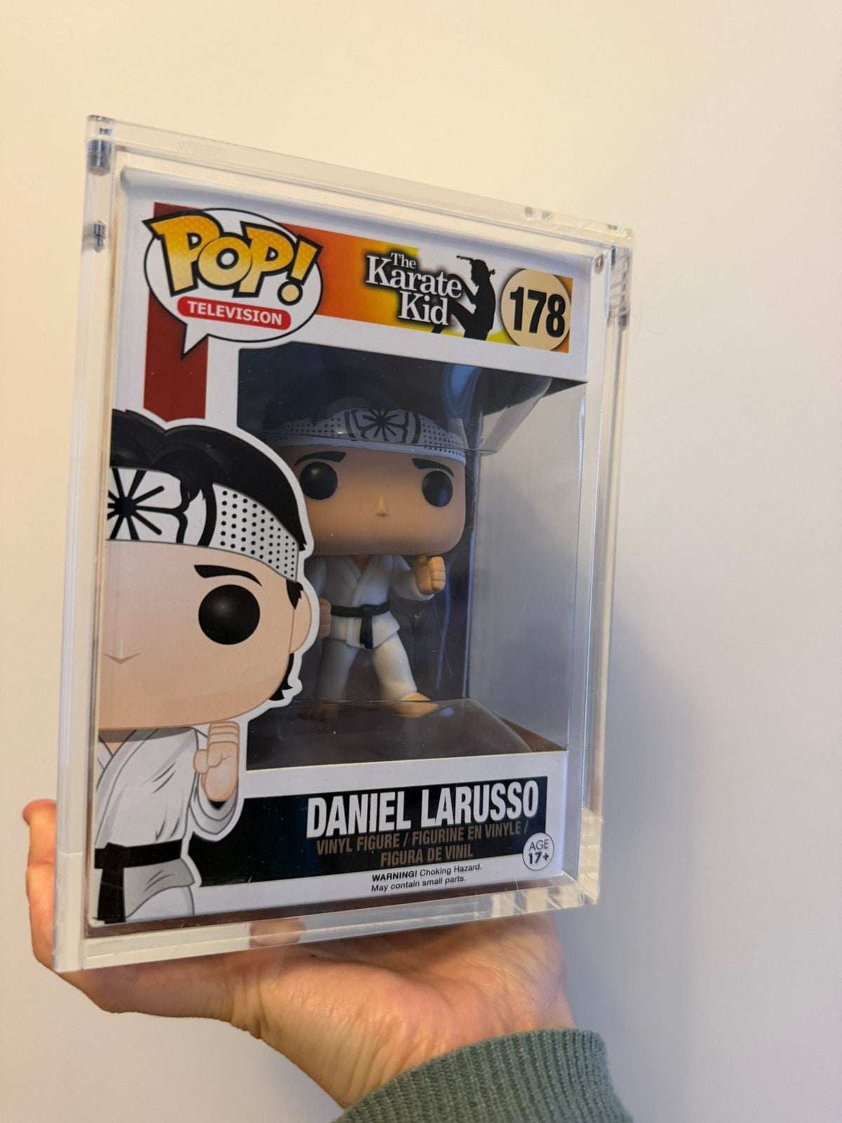 Funko Pop! The Karate Kid – Daniel LaRusso #178 + Case, Ophalen of Verzenden, Zo goed als nieuw