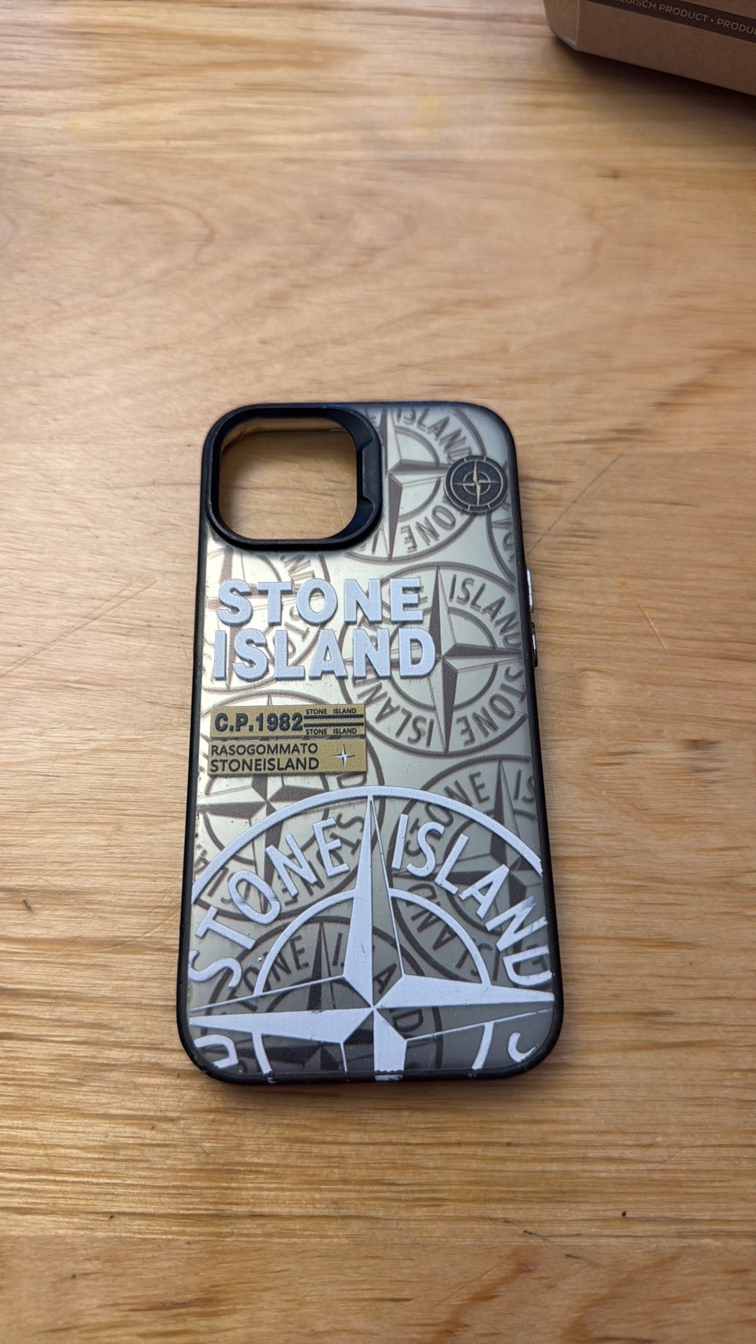 Stone island hoesje Iphone12, Télécoms, Housse ou Sac, Enlèvement ou Envoi, Comme neuf, IPhone 12