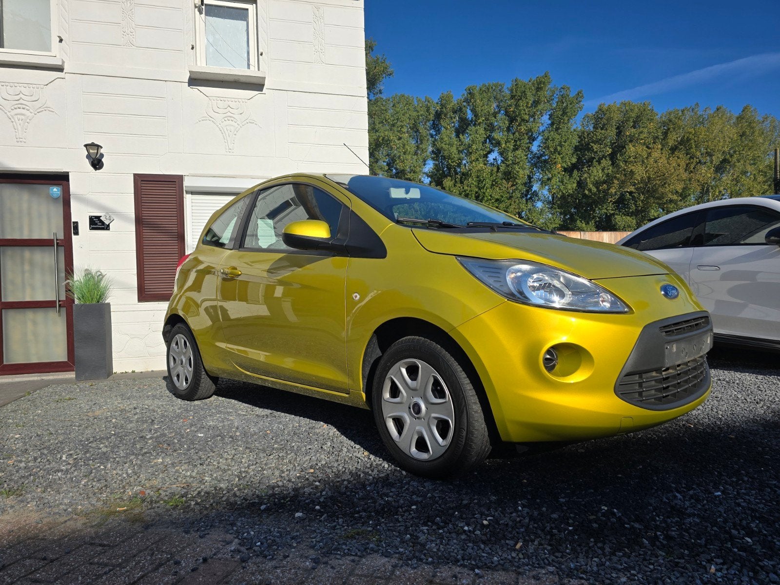 Ford Ka met amper 7855km!!! nieuwstaat reeds blanco gvv!!!, Autos, Achat, Entreprise, Boîte manuelle, Noir