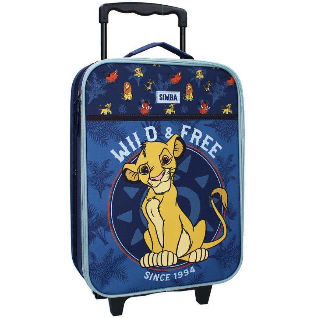 Lion King Trolley Koffer Simba - Disney Reiskoffer, Handtassen en Accessoires, Koffers, Wieltjes, Overige materialen, Nieuw, Minder dan 50 cm