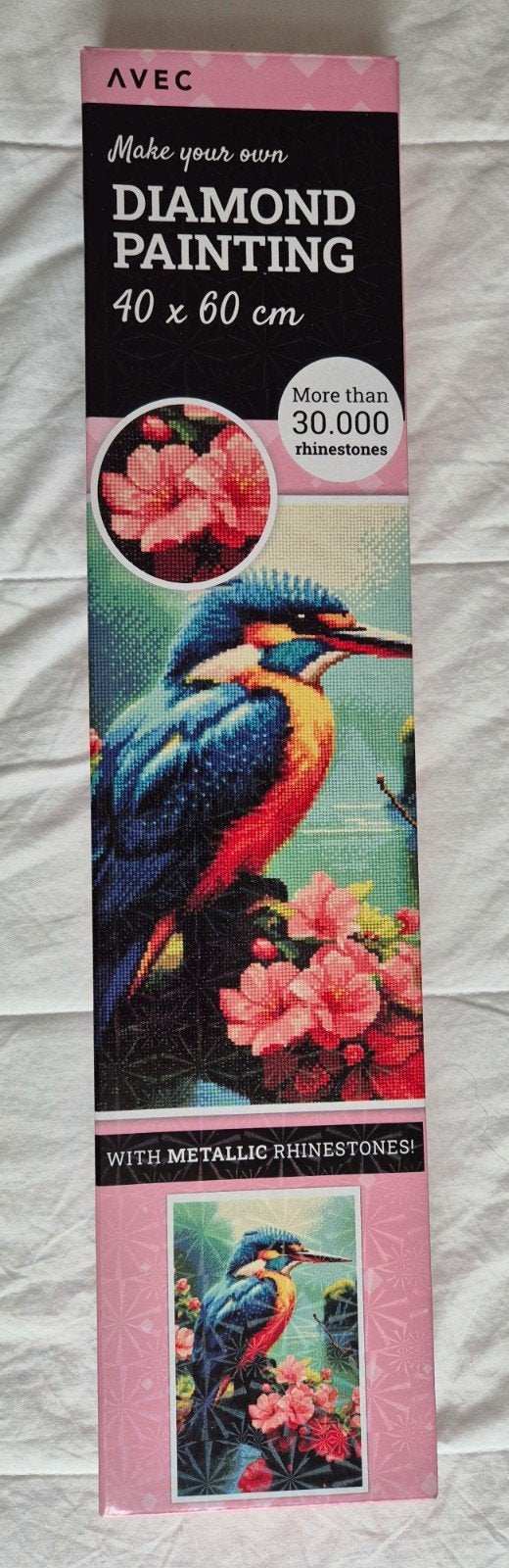 Prachtige diamantschildering, Hobby en Vrije tijd, Verzenden, Zo goed als nieuw, Diamond painting