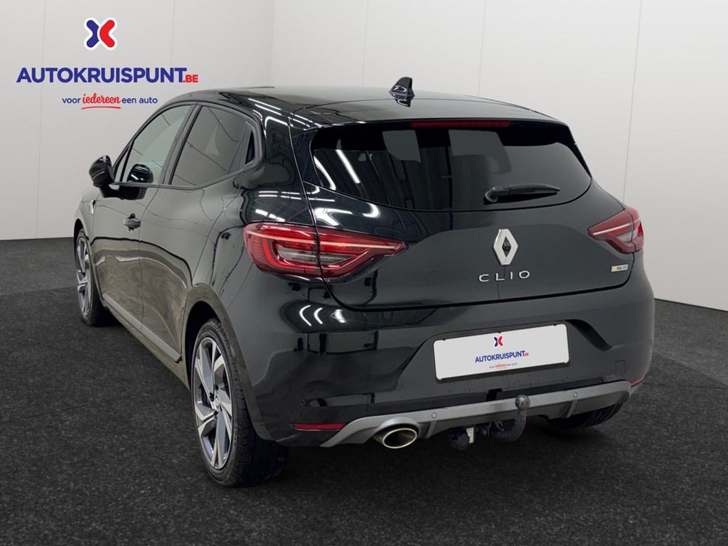 Renault Clio 1.0TCe R.S. Line GPS Camera Apple Android, Parkeersensor, 91 pk, 67 kW, Zwart