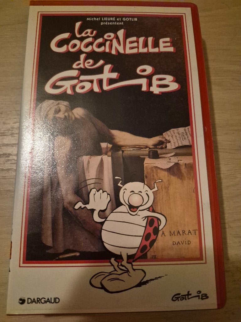 K7 vhs La Coccinelle de Gotlib, CD & DVD, Enlèvement ou Envoi, Comme neuf, Film pour enfants, VHS