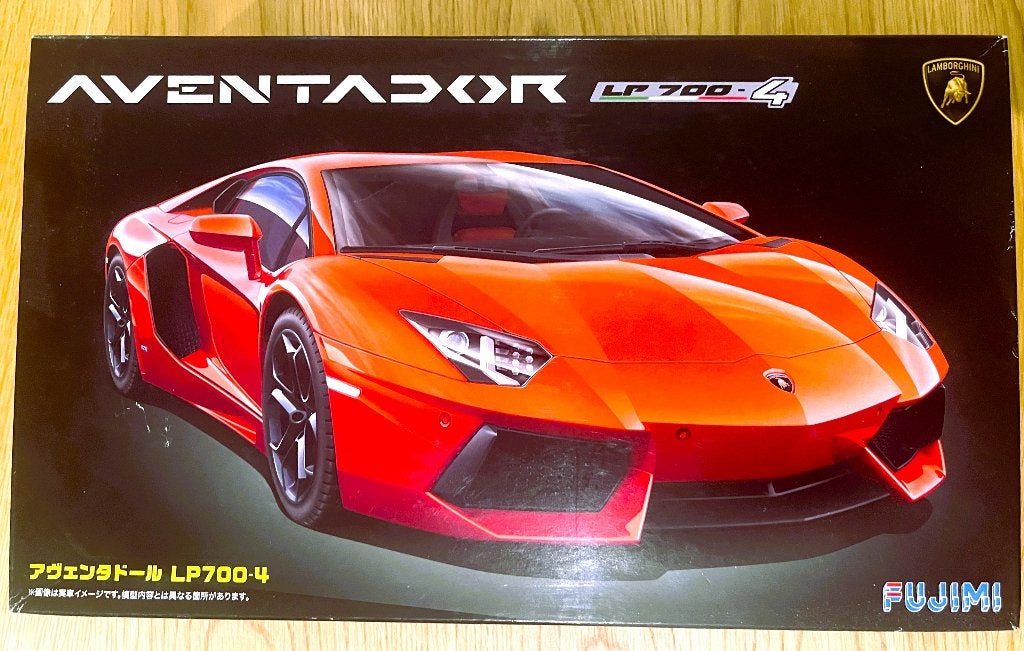Fujimi 1/24 Lamborghini Aventador LP700-4, Fujimi, Auto, Groter dan 1:32, Nieuw