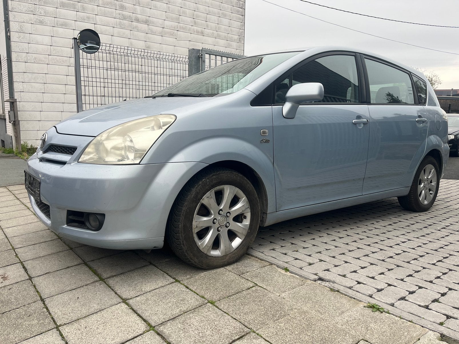 Toyota Corolla Verso 2.0 Diesel ⛽️ 7P, Auto's, Elektrische ramen, Monovolume, Zwart, 4 cilinders