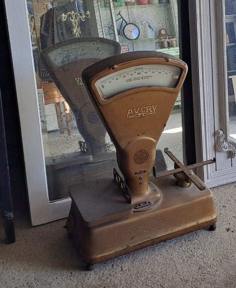 Oude antieke brocante Avery berkel weegschaal, Antiek en Kunst, Ophalen