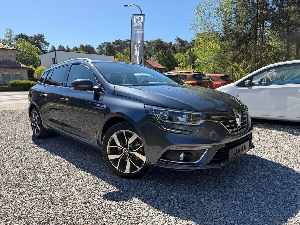 Renault Mégane Bose break 1.2B EURO 6b '17 1e eig! + 12M GA, 1197 cm³, Argent ou Gris, Euro 6, Entreprise