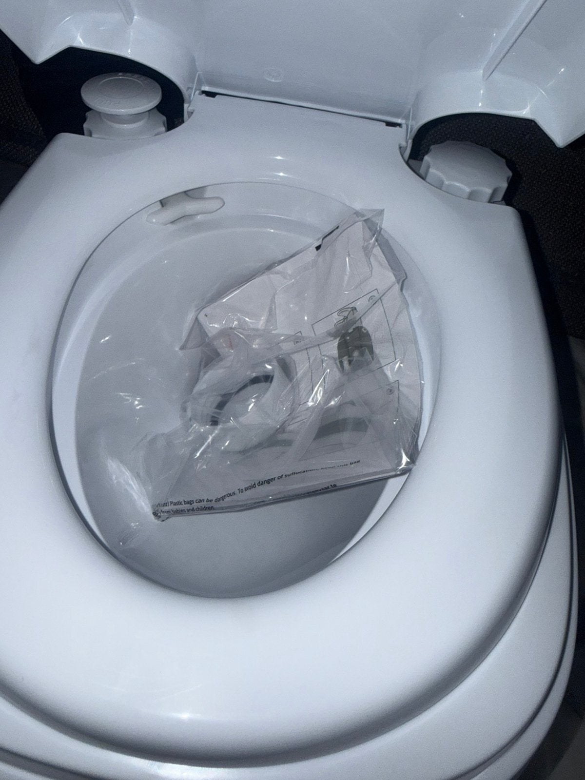 Chemise wc nooi gebruikt, Caravans en Kamperen, Ophalen, Nieuw