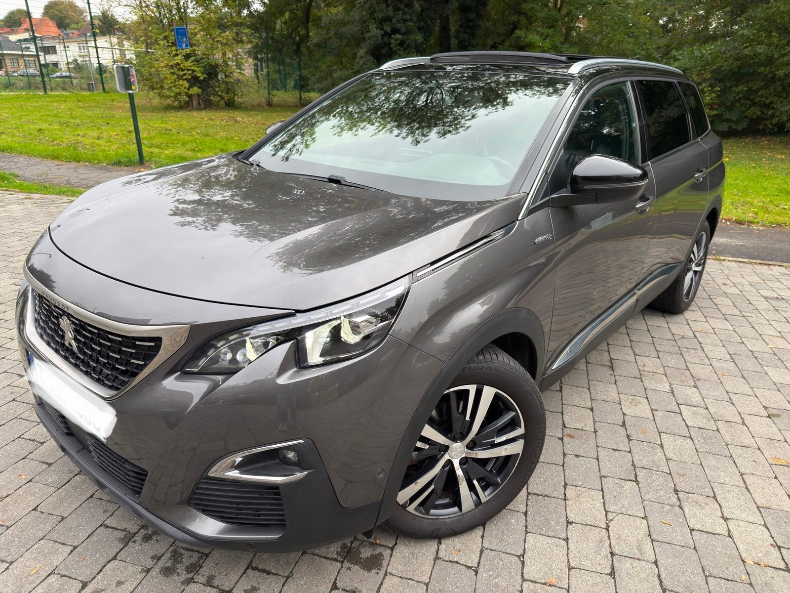 Peugeot 5008 1.6 Blue-HDi GT Line 7 places full, Auto's, Automaat, Monovolume, Leder, Bedrijf