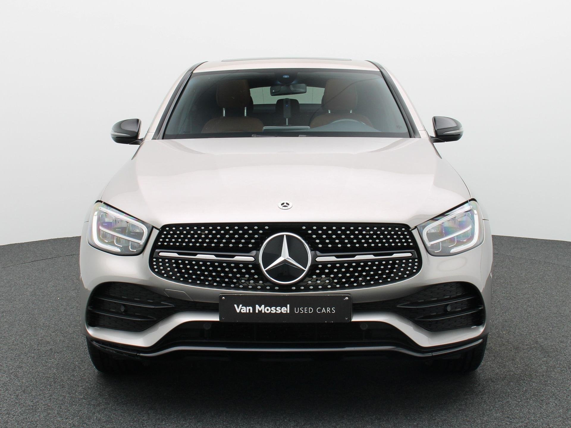 Mercedes-Benz GLC 200 d Coupé AMG LINE + LEDER + OPEN DAK +, Auto's, Gebruikt, Euro 6, 4 cilinders, 120 kW