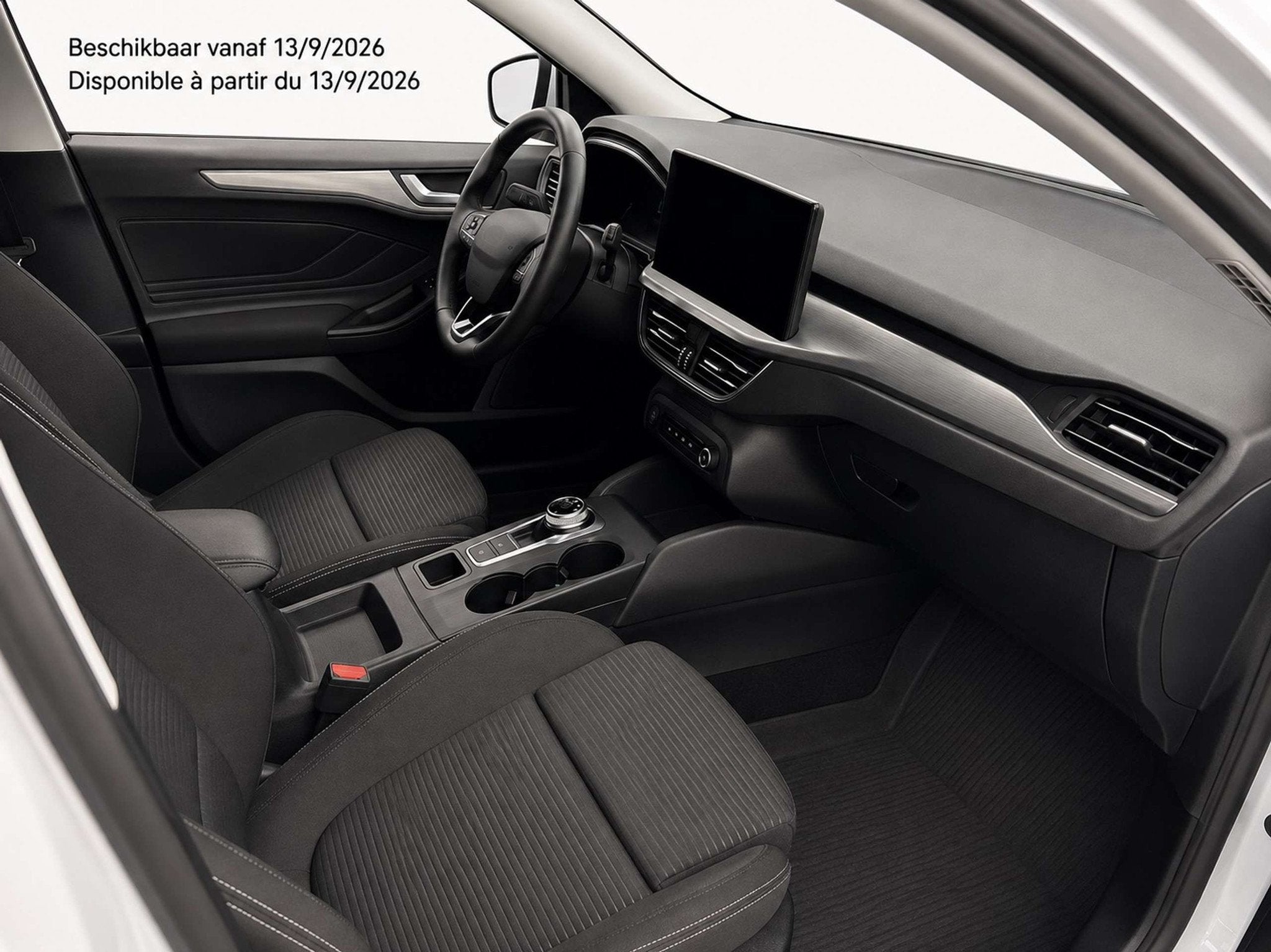 Ford Focus 1.5d Automaat Garantie EURO 6d, Auto's, Ford, Stof, 4 cilinders, Wit, Bedrijf