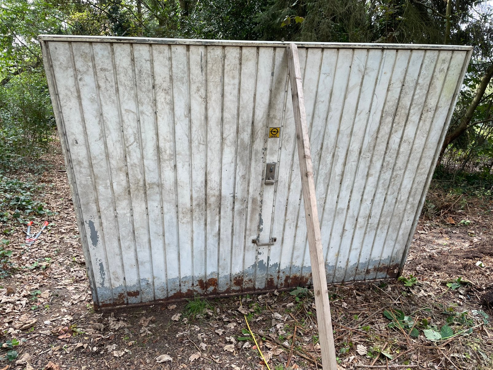 Kantelpoort/garage poort, Ophalen, Zo goed als nieuw