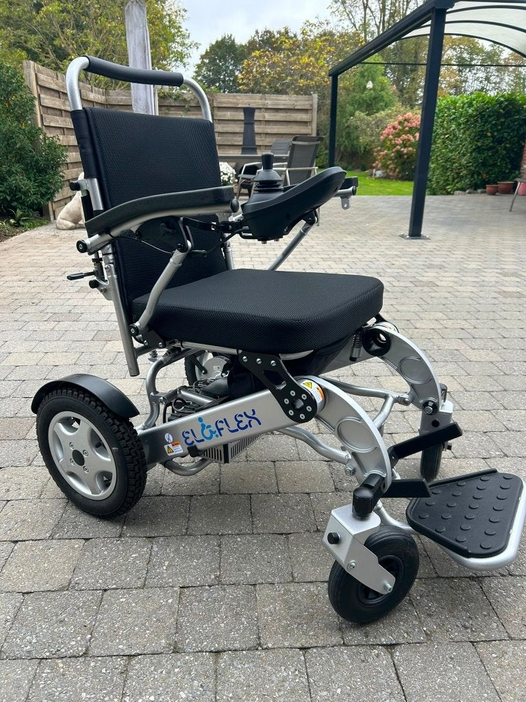 NIEUWSTAAT elektrische rolstoel opvouwbaar Eloflex D2, Ophalen, Inklapbaar, Zo goed als nieuw, Elektrische rolstoel