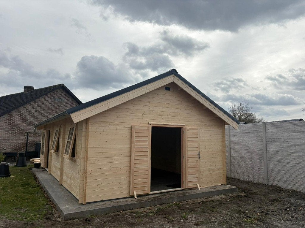 MAATWERK: blokhutten, woonunits, bijgebouwen., Verzenden, Nieuw