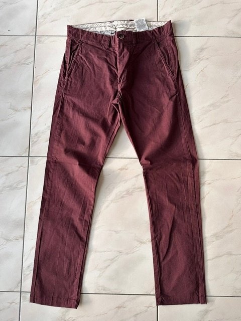 Pantalon Selected Homme 30/32 (yv005), Rouge, Enlèvement ou Envoi, Comme neuf, Taille 48/50 (M)