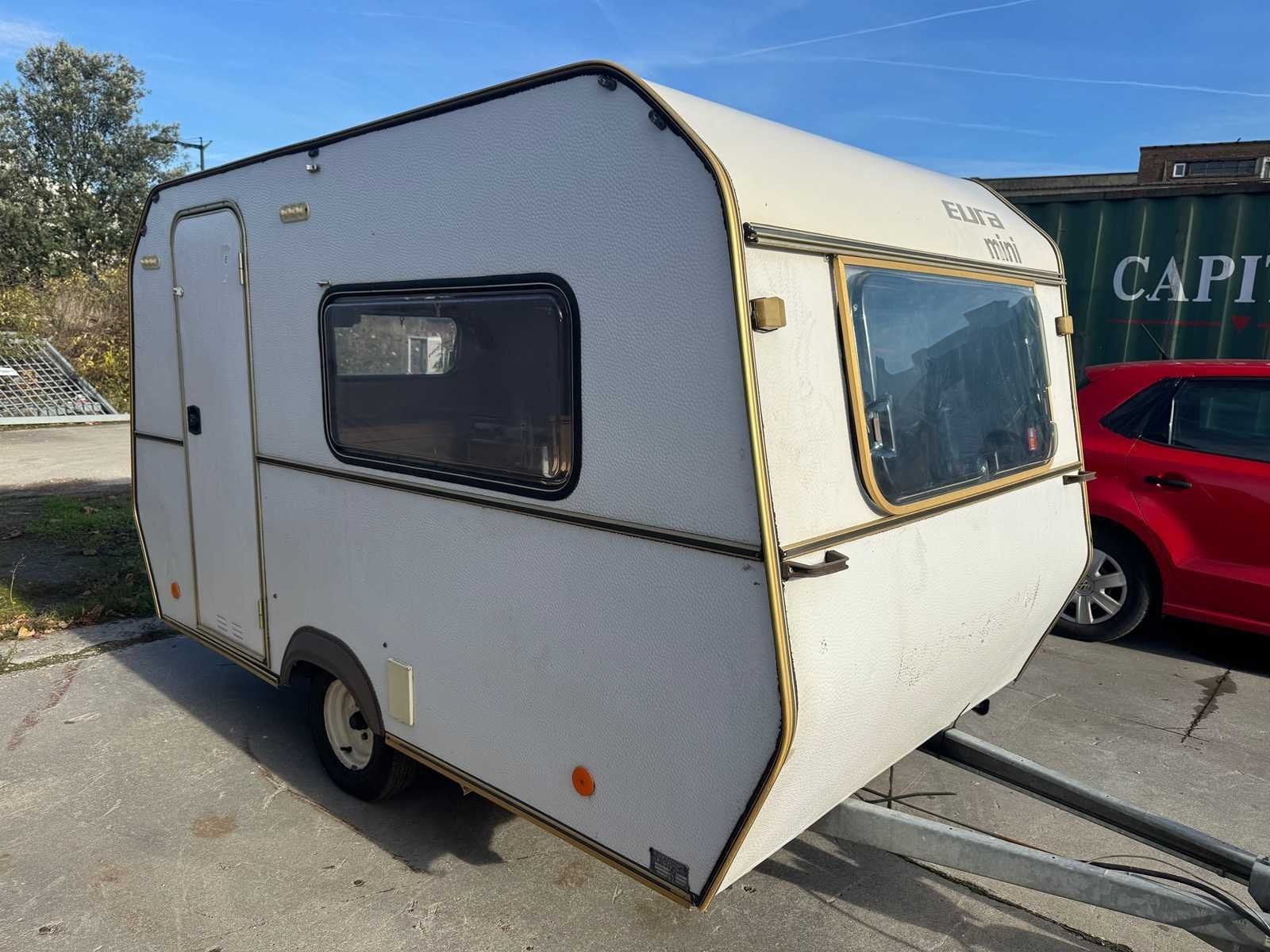 Eura Mini 300 - Vintage Eura Mini 300 Caravan, Caravans en Kamperen, Bedrijf, Overige merken