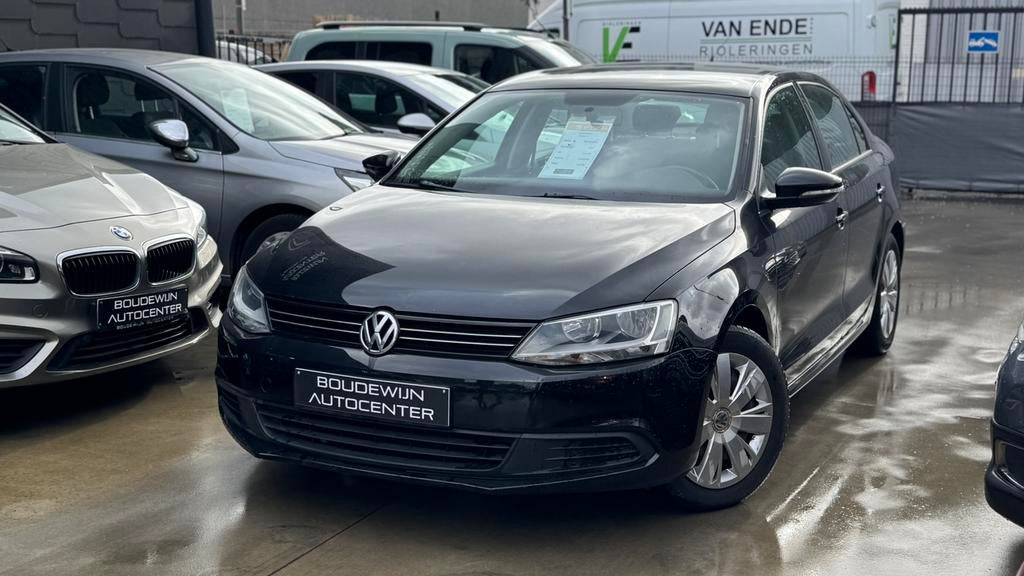 Volkswagen Jetta 1.2Benzine 2011 143.xxxkm Topstaat !, Autos, Volkswagen, Achat, Entreprise, Garantie prolongée, Noir