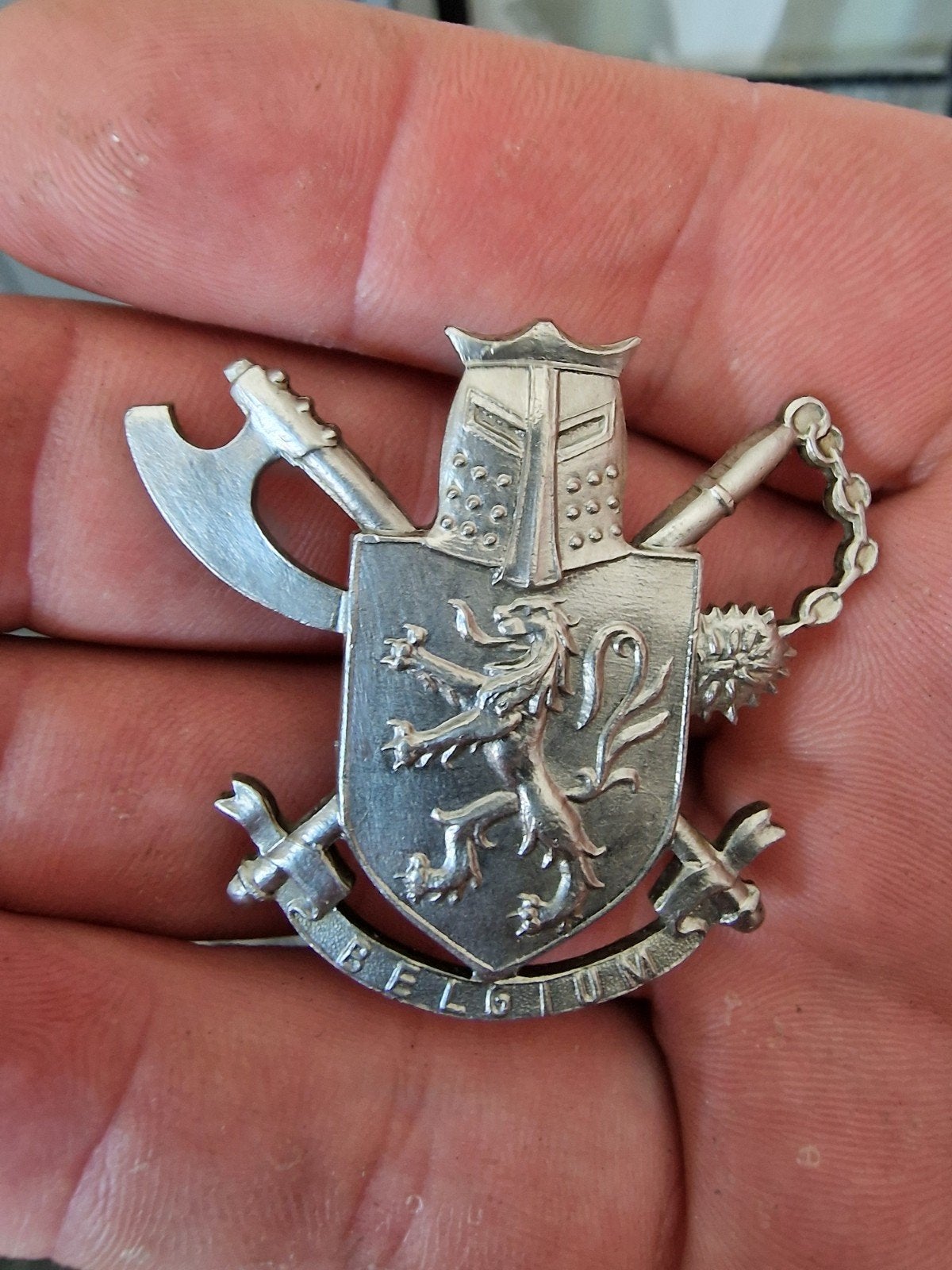 3e para onderofficier 1e model mutskenteken, Verzamelen, Militaria | Algemeen, Ophalen of Verzenden