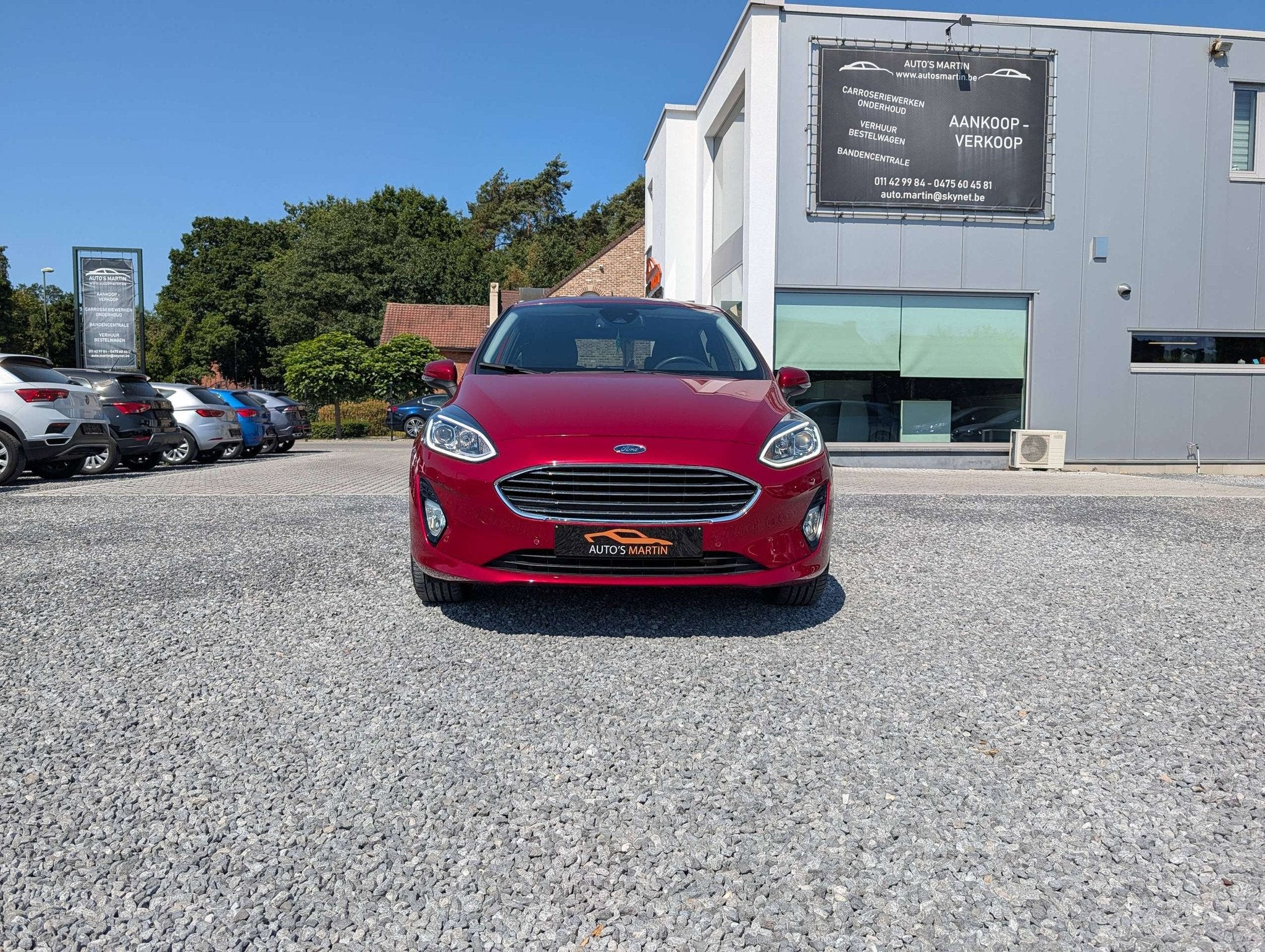 Ford Fiesta 1.1i Titanium | NAVI | CAMERA | GARANTIE, Auto's, Ford, Voorwielaandrijving, Stof, Gebruikt, Lichtsensor