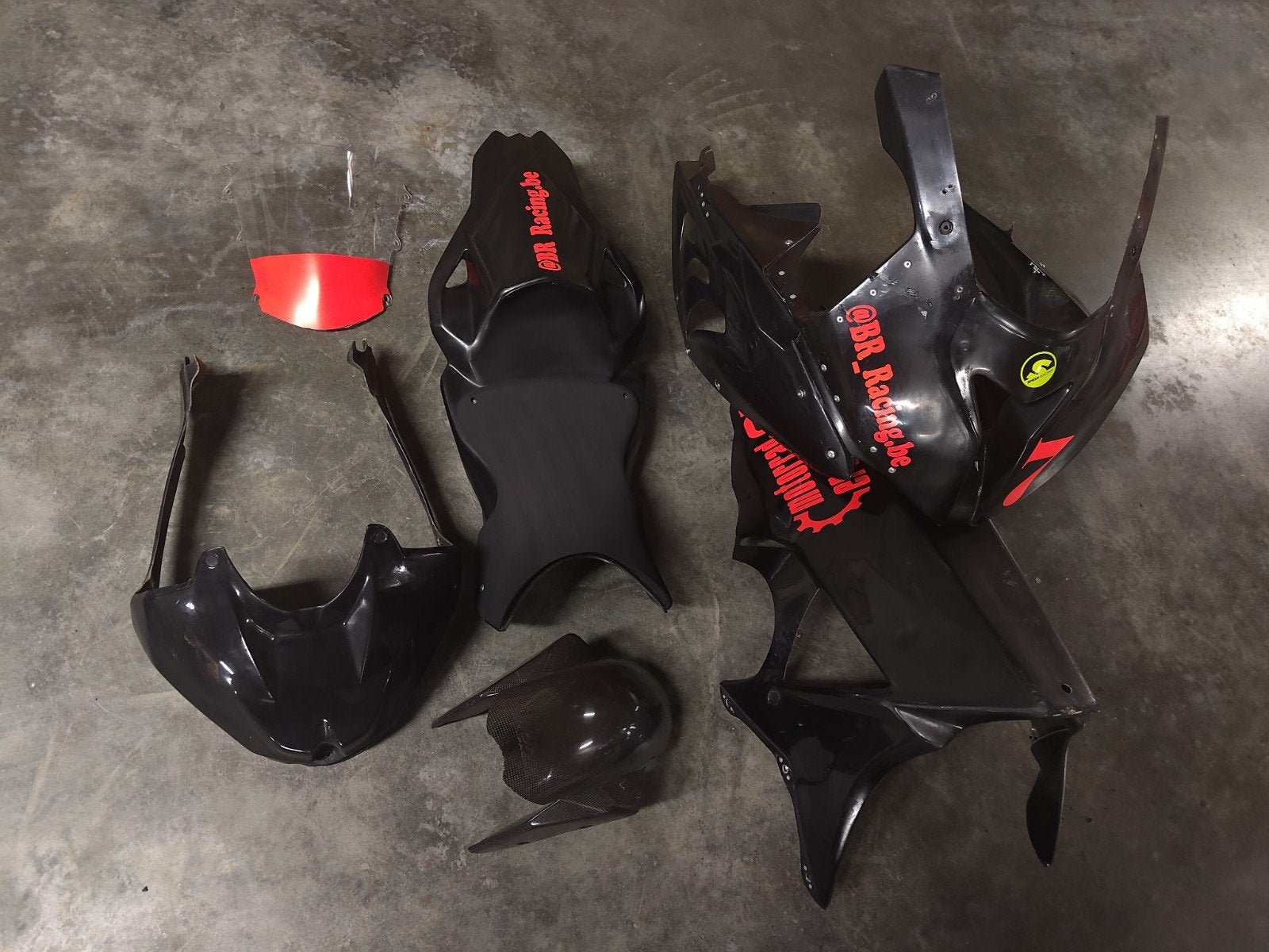 Circuit / Race kuipen BMW S1000RR & HP4 - gebruikt!, Motoren, Onderdelen | BMW, Ophalen