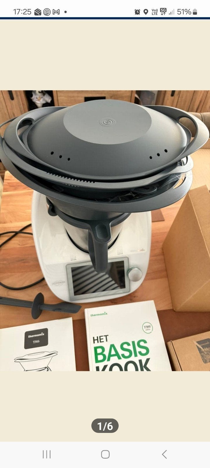 thermomix 6, Ophalen