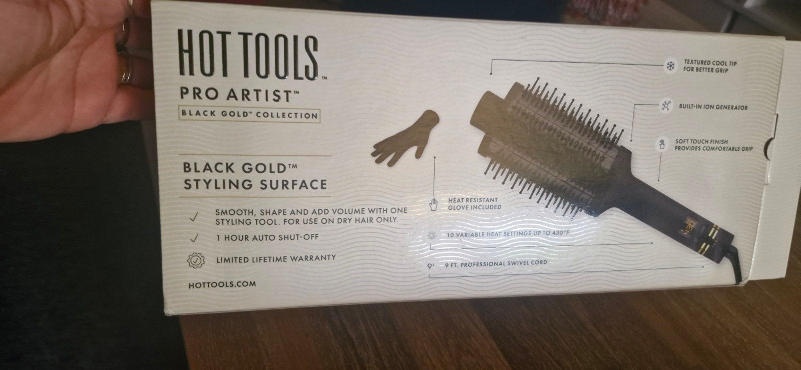 HOT TOOLS multi styler heated brush, Ophalen of Verzenden, Nieuw, Haardroger