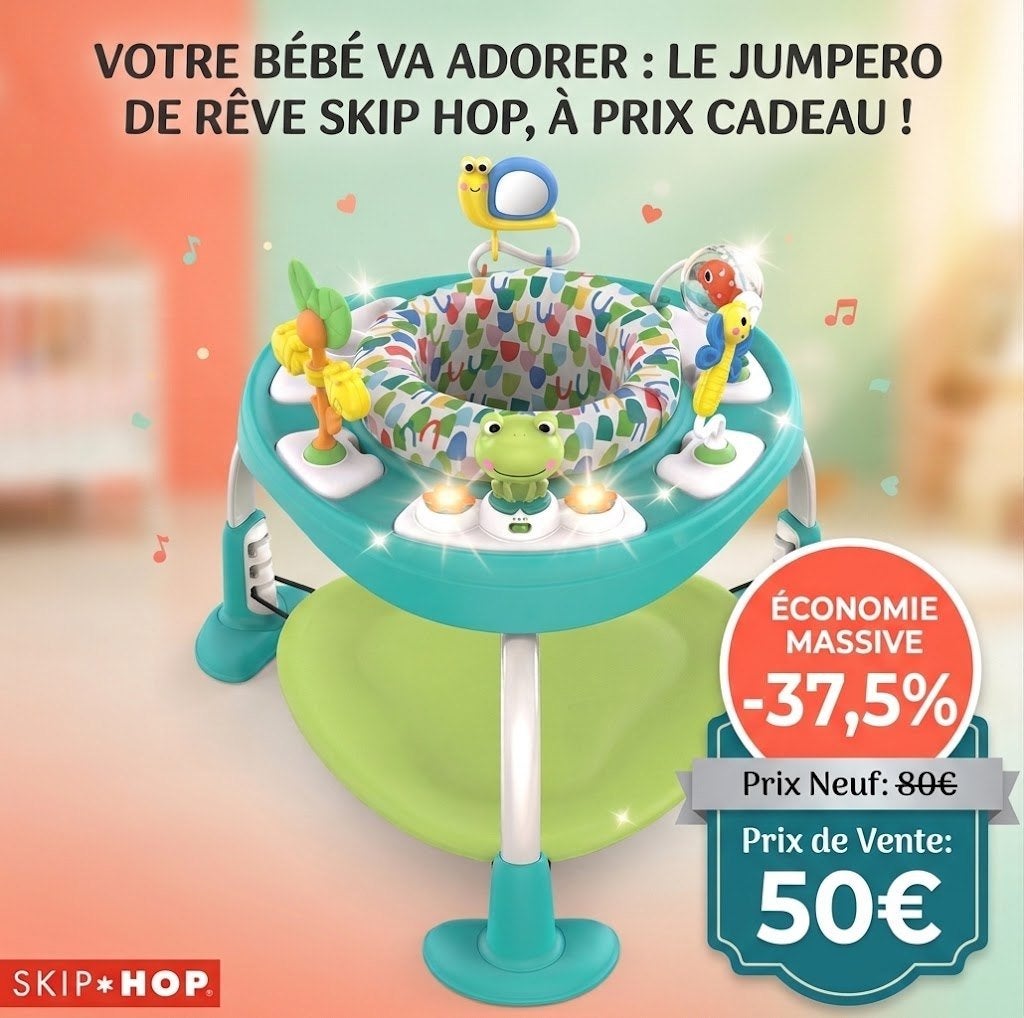 Table d'activités bébé et sauteur 2-en-1, Enlèvement, Comme neuf