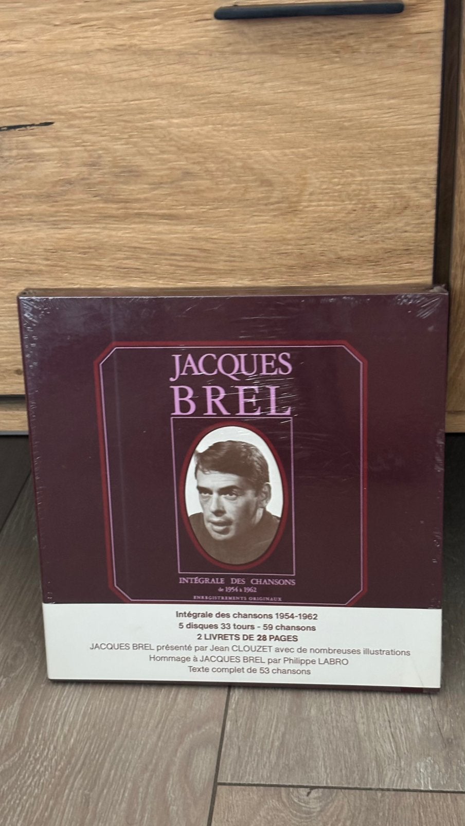 Jacques Brel (5 albums) neuf dans l’emballage, CD & DVD, Enlèvement, Neuf, dans son emballage