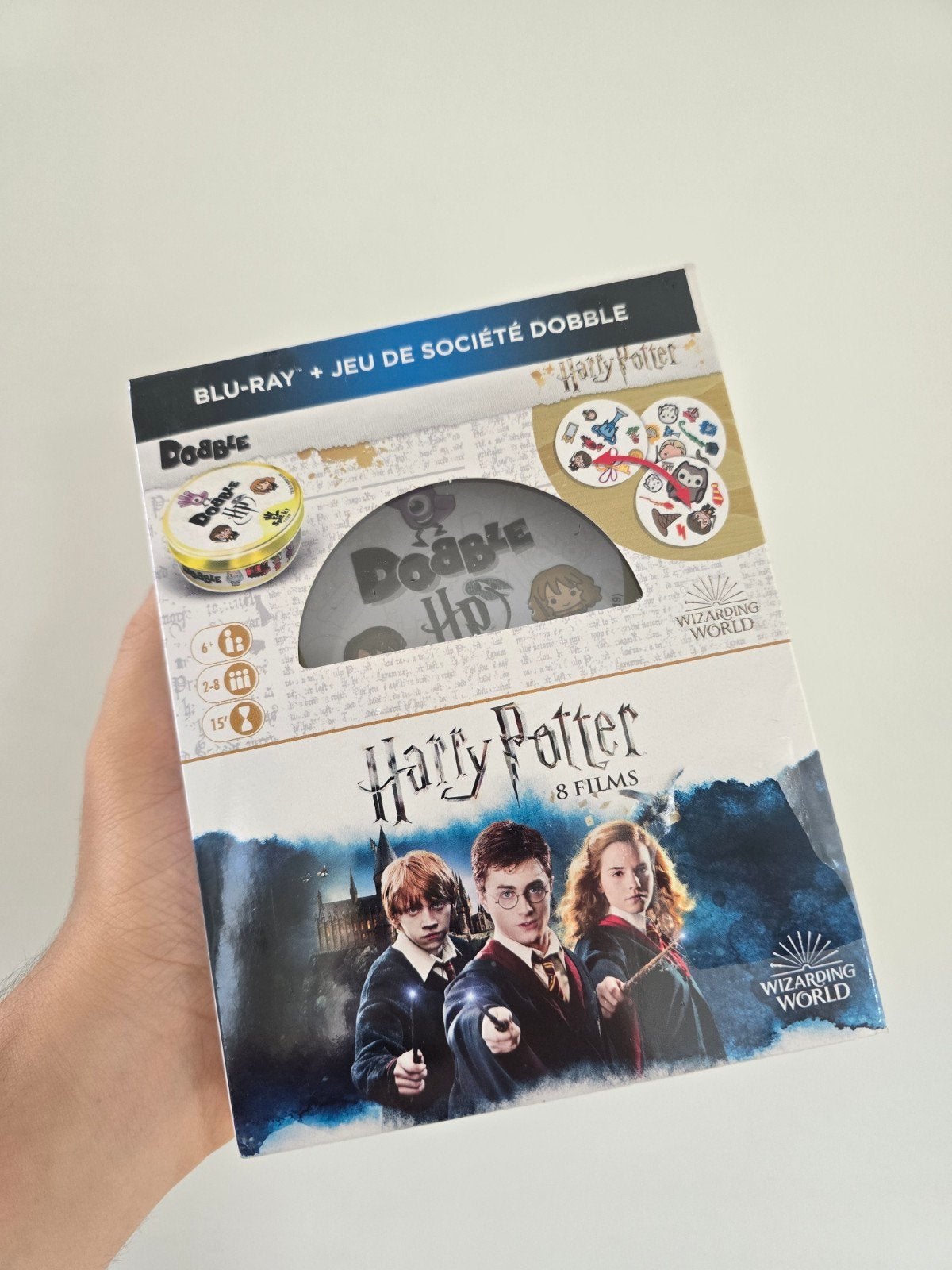 Harry Potter Blu-ray en Dobble spel set box set, Collections, Harry Potter, Enlèvement ou Envoi, Jeu
