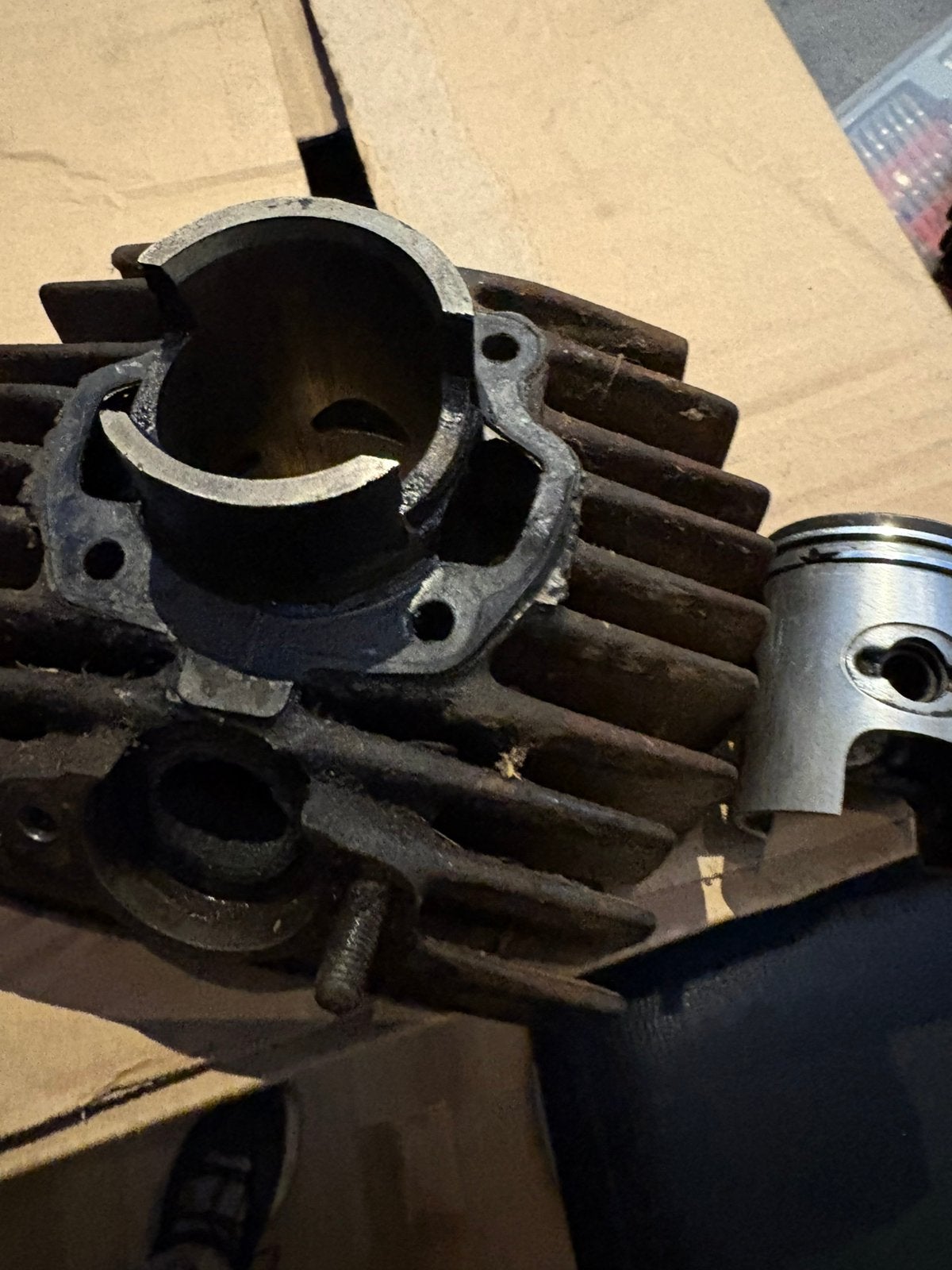honda camino px org kl B cilinder en piston, Fietsen en Brommers, Ophalen of Verzenden, Gebruikt