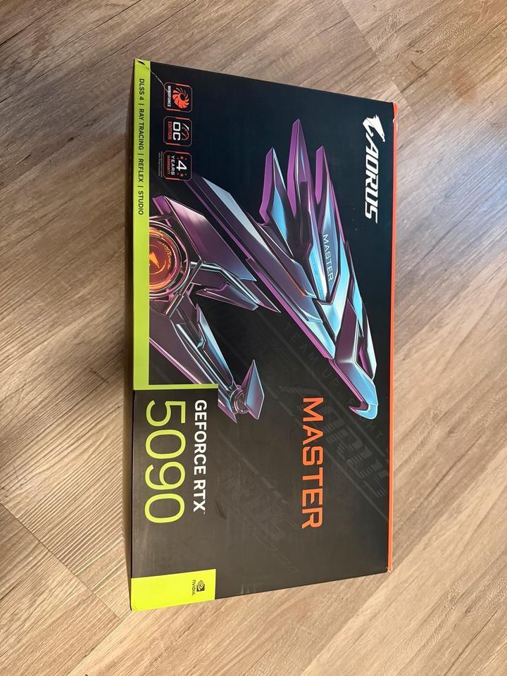 GIGABYTE AORUS GeForce RTX 5090 MASTER 32G NVIDIA 32Go GDDR7, Informatique & Logiciels, Cartes vidéo, Neuf, Nvidia, Enlèvement ou Envoi