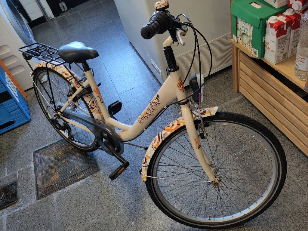 Kinderfiets, Frein sur jante, Comme neuf, Enlèvement, Golden lion