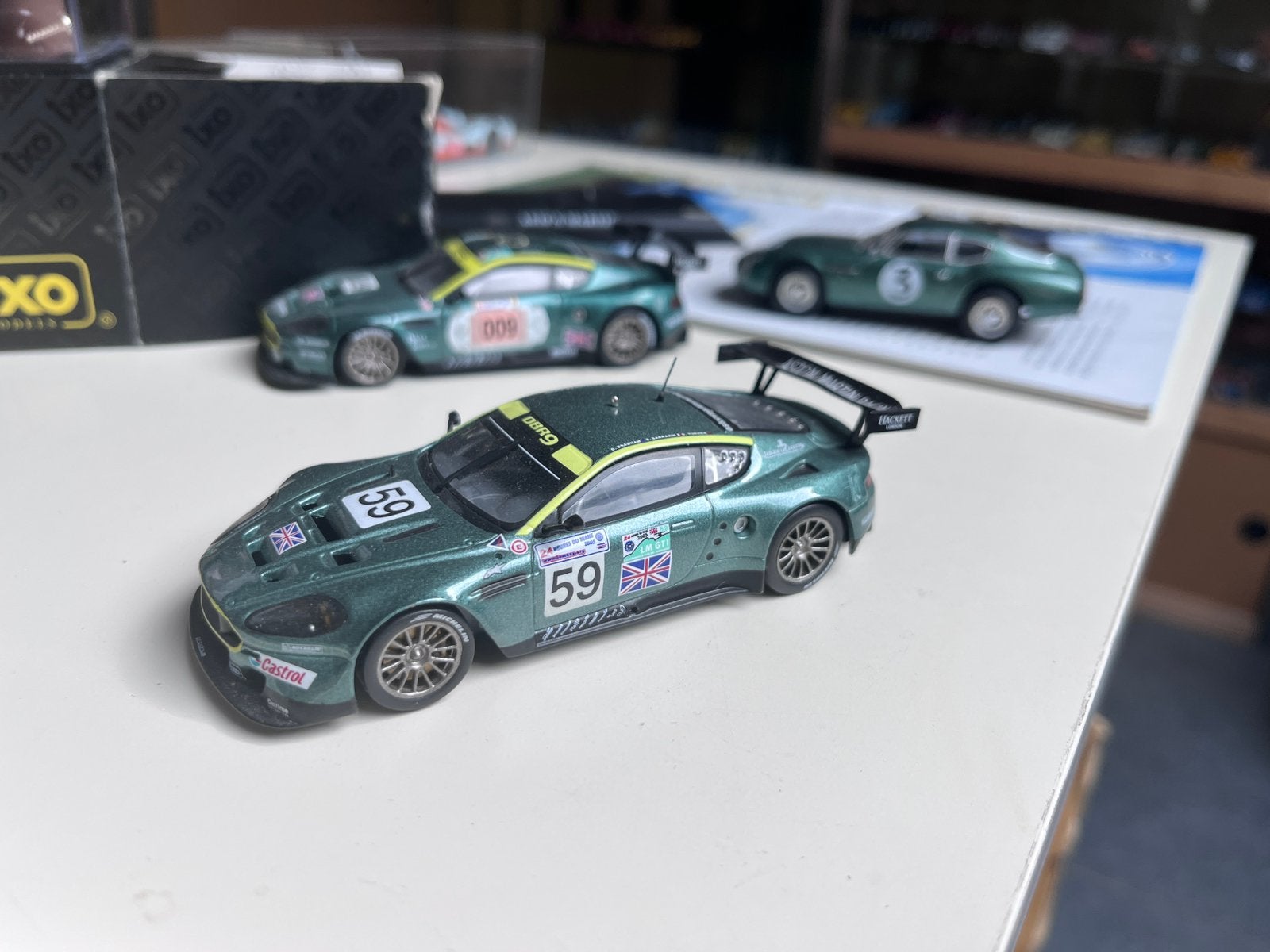 1/43 Aston Martin DBR9. 24H Mans 2005., Enlèvement, Utilisé, Voiture