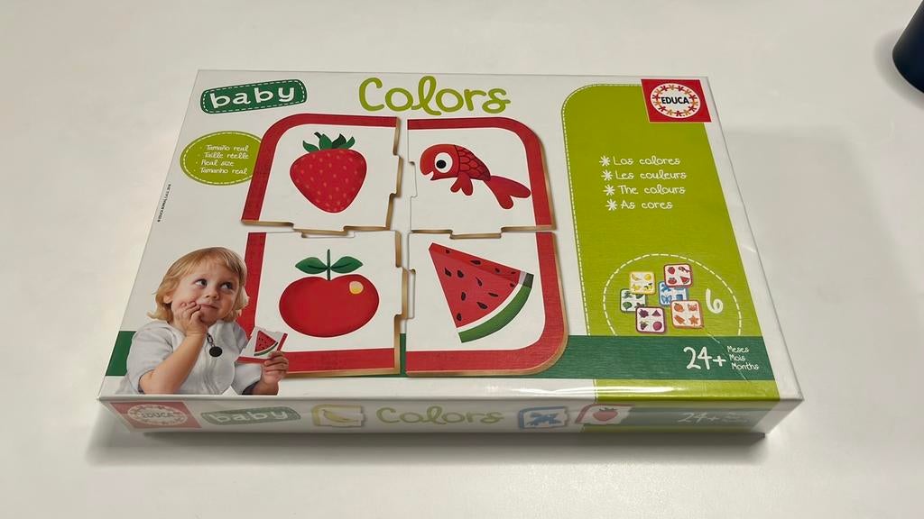 Educa baby colors puzzels, Kinderen en Baby's, Ophalen of Verzenden, Gebruikt
