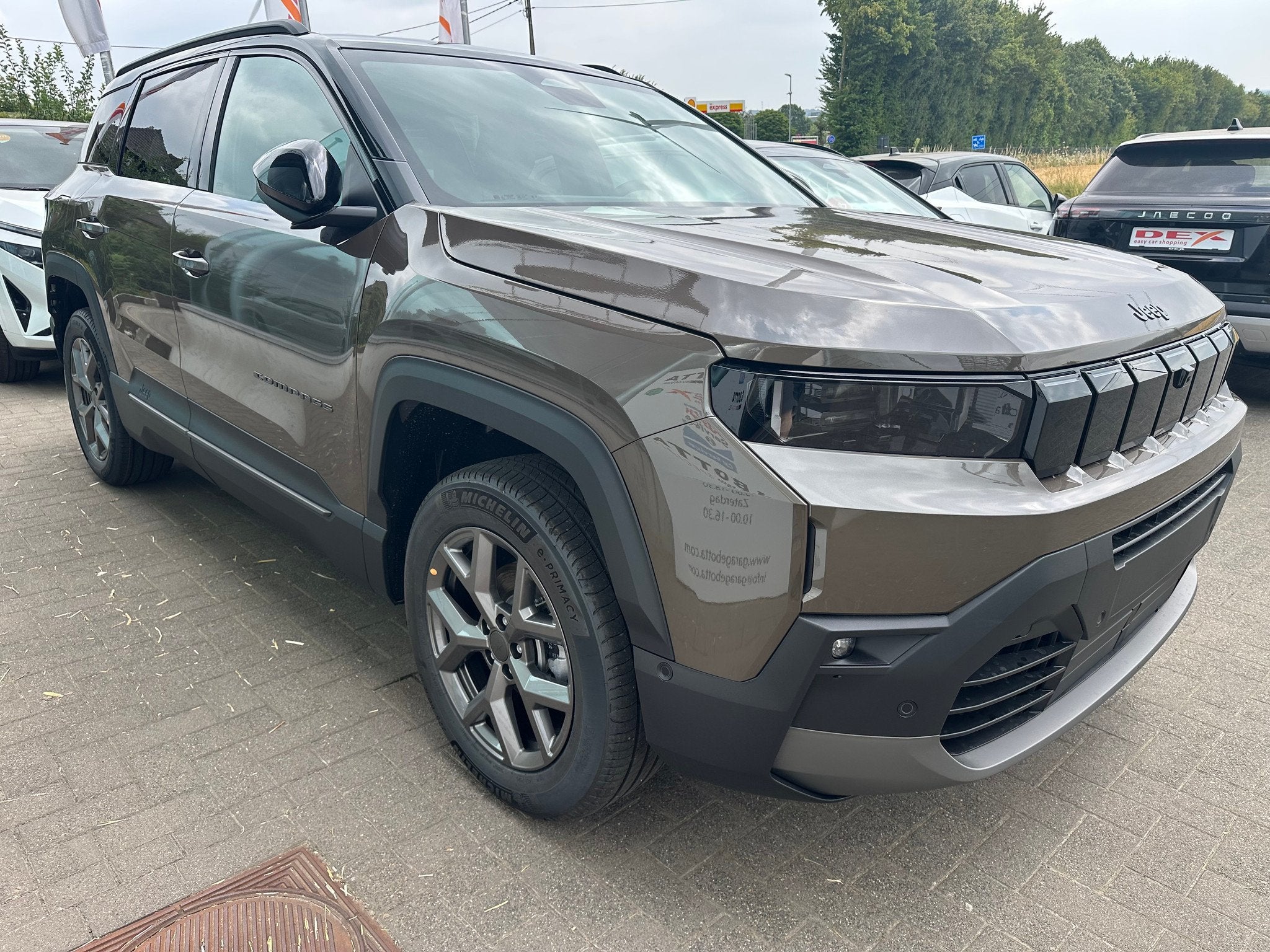 Jeep Compass 1.2 E-Hybrid Summit 1st 145pk Automaat*NEW MODE, Autos, 145 ch, Achat, Euro 6, Entreprise