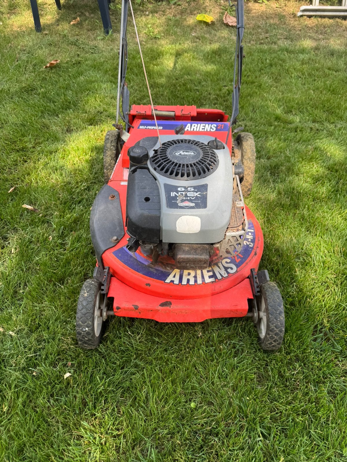 Tondeuse ariens 21 3-N-1         Prix 350€, Enlèvement, Utilisé