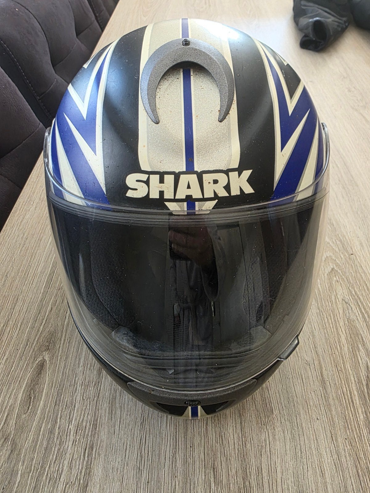 mooie shark helm maat L, Enlèvement, Seconde main, L, Shark